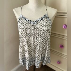 LOFT Woman's Tank Top MULTI COLOR Lightweight Raceback size Sm Petite